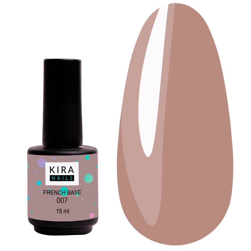 База KIRA Nails French 007 15 мл (456609) - Фото №1