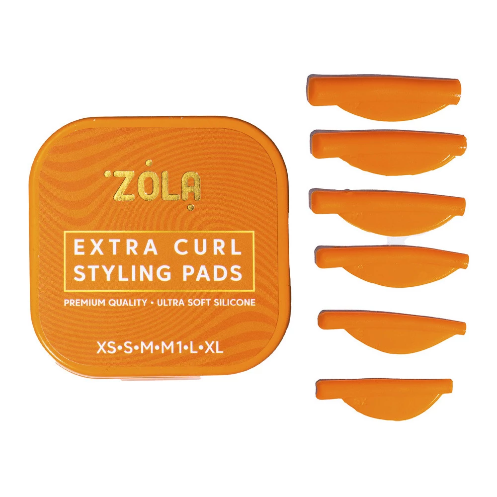 Набор валиков ZOLA для ламинирования Exta Curl Styling Pads (XS, S, M, M1, L, XL) (05120) - Фото №1