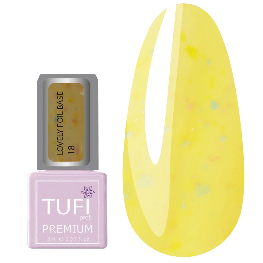 База TUFI profi LOVELY FOIL BASE 18 Одуванчик 8 мл (0295665) - Фото №1
