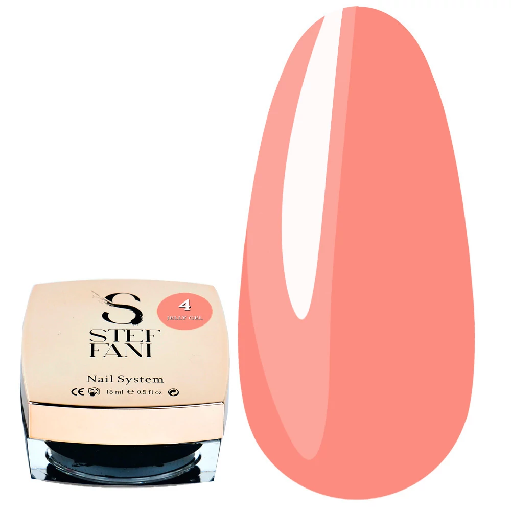 Гель-желе Steffani Gel Jelly №04 корица 15 мл (SJGel15-04) - Фото №1