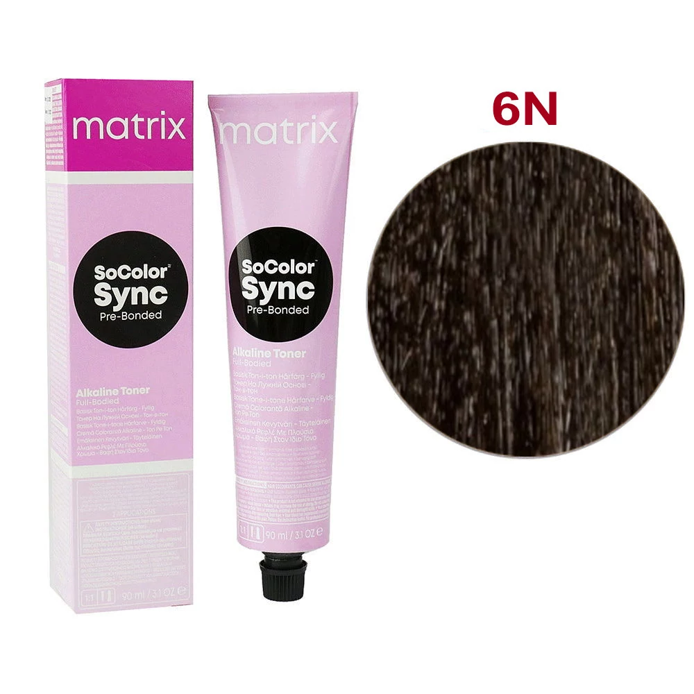 Краска для волос MATRIX Color Sync 6N 90 мл (3474636972890)