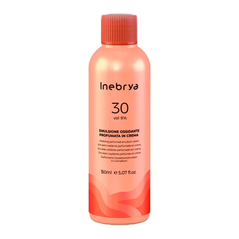 Парфюмерная окислительная эмульсия (окисник) INEBRYA Color 30 Vol Oxidizing Perfumed Emulsion Cream 9 % 150 мл - Фото №1