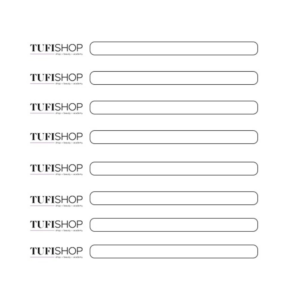 Наклейки  для палитры Tufishop (наклейки на типсы), 1 лист
