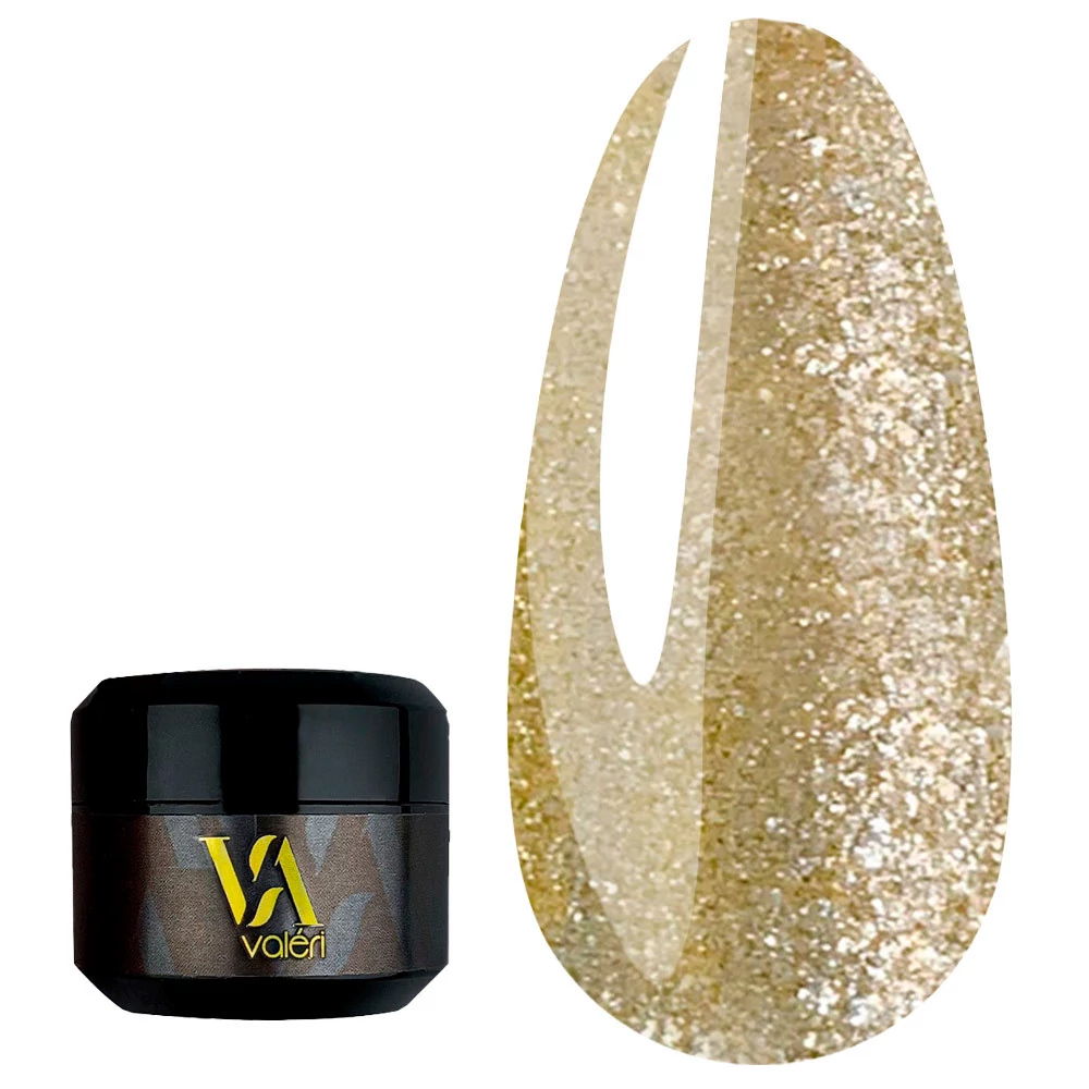 Гель-краска VALERI Gold Metal Gel 5 мл (VGMG5) - Фото №1