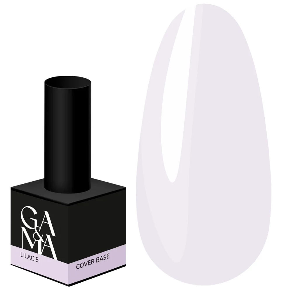 База для ногтей GA&MA Cover №005 Lilac лиловый 15 мл (7700397) - Фото №1