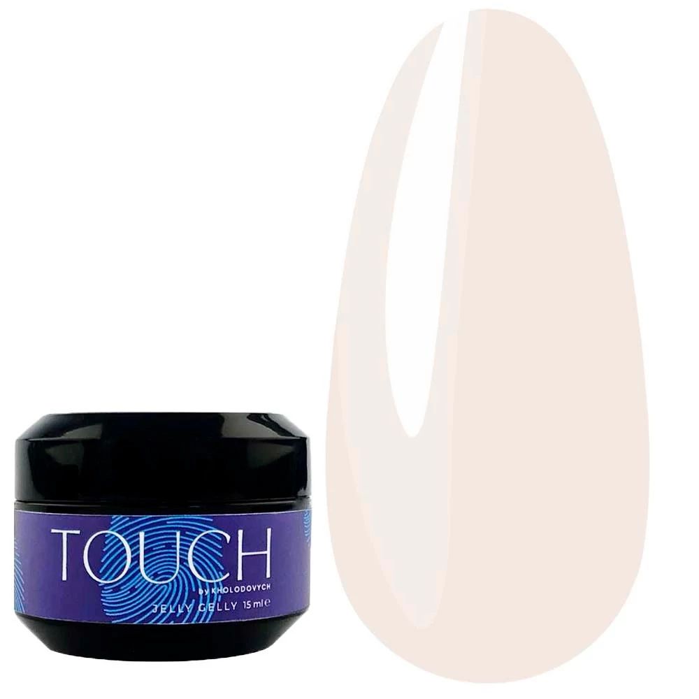 Гель-желе для наращивания Touch Jelly Gelly №01 светло-бежевый 15 мл (2930000033600) - Фото №1