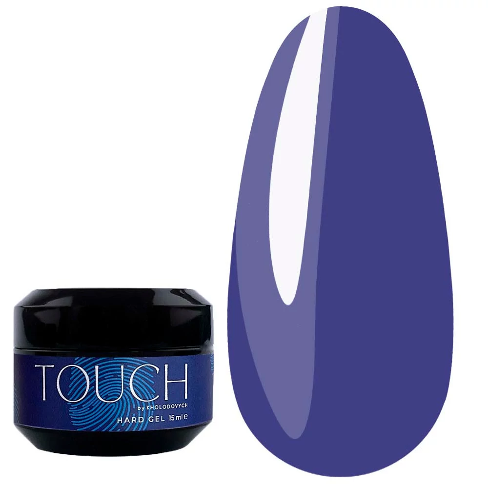 Гель для наращивания Touch Hard Gel №10 темно-синий 15 мл (2930000022468) - Фото №1
