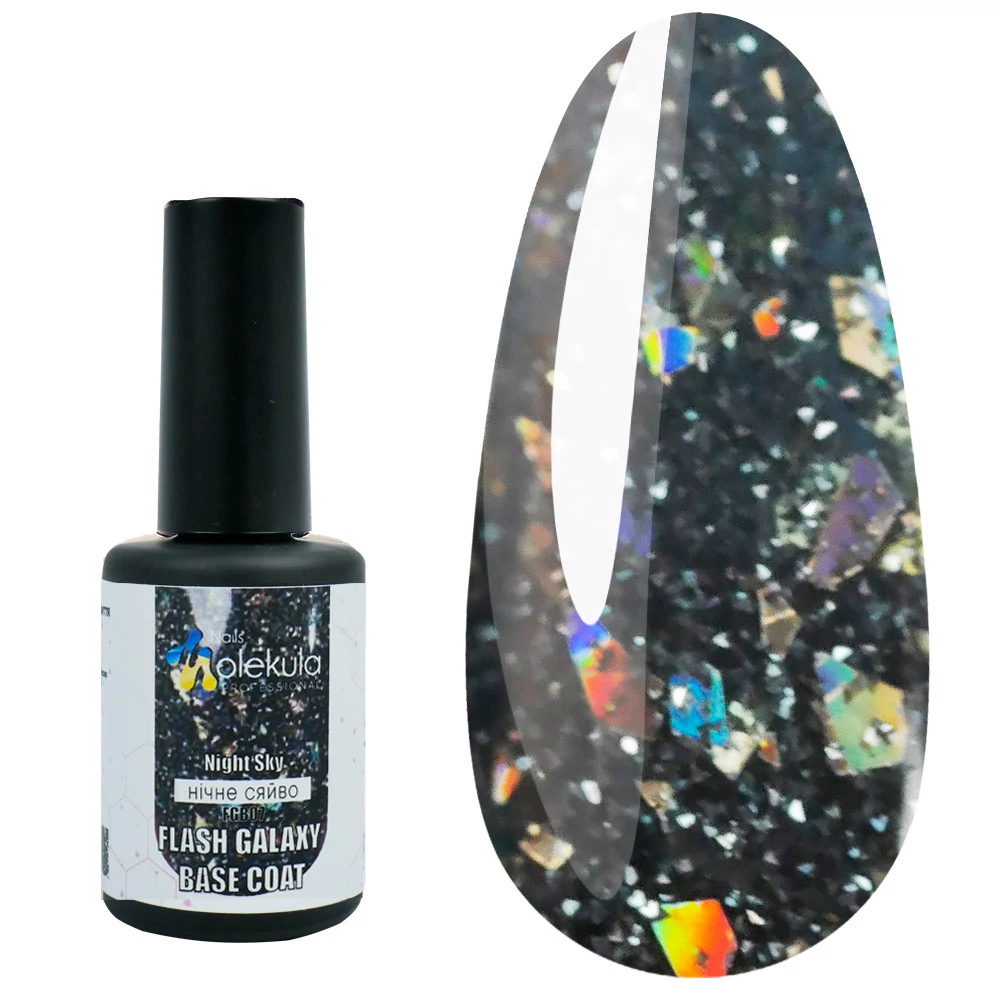 База MOLEKULA Flash Galaxy FGB07 Night Sky 12 мл (FGB07) - Фото №1