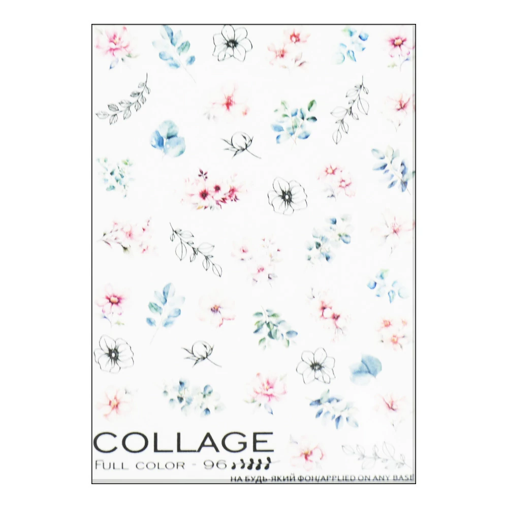 Слайдер Collage full color 96 квіти