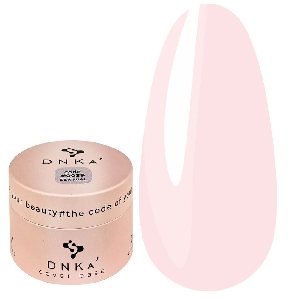 База DNKa Cover №0039 молочный нежно-розовый 30 мл (DNKA0039-30) - Фото №1