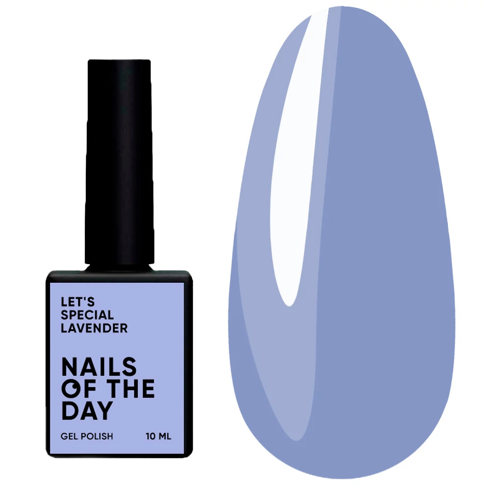 Гель-лак NAILS OF THE DAY Let's special Lavender лиловый 10 мл (u0000018412) - Фото №1