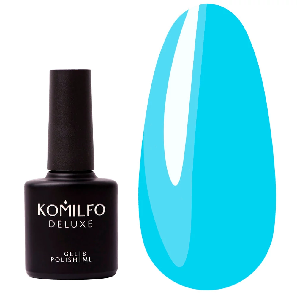 SALE KOMILFO Color Base Summer Sky ярко-голубой 8 мл (780842) - Фото №1