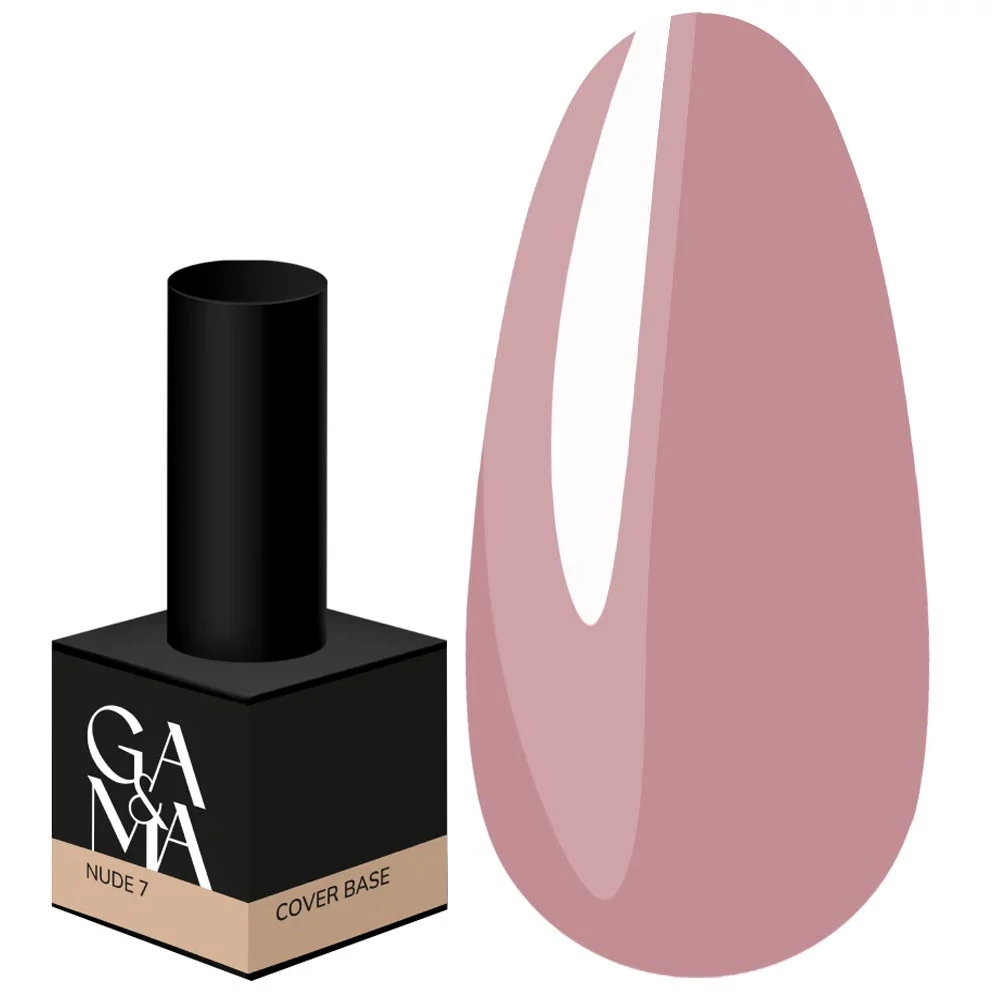 База для ногтей GA&MA Cover №007 Nude 15 мл (7700409) - Фото №1