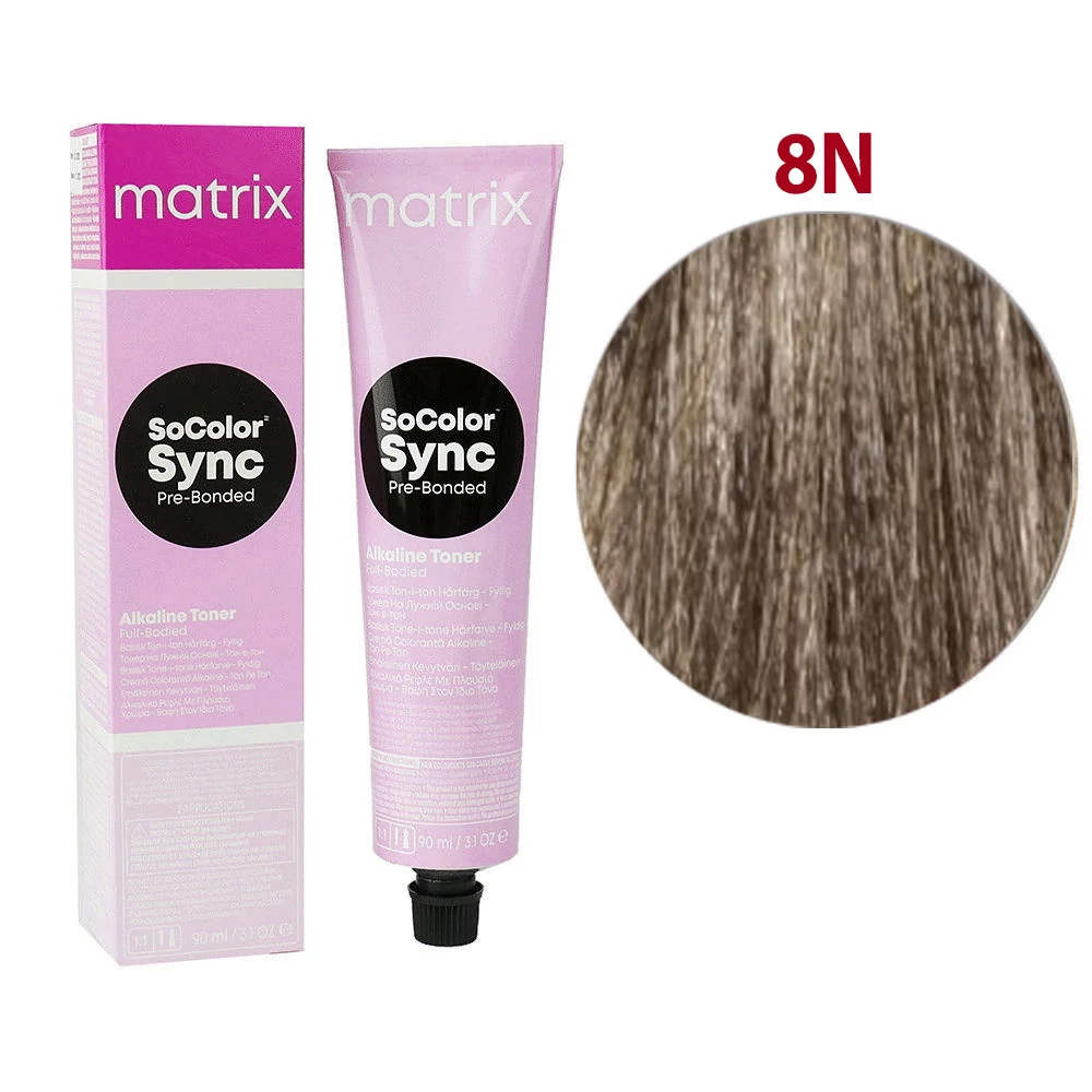 Краска для волос MATRIX Color Sync 8N 90 мл (3474636972807)