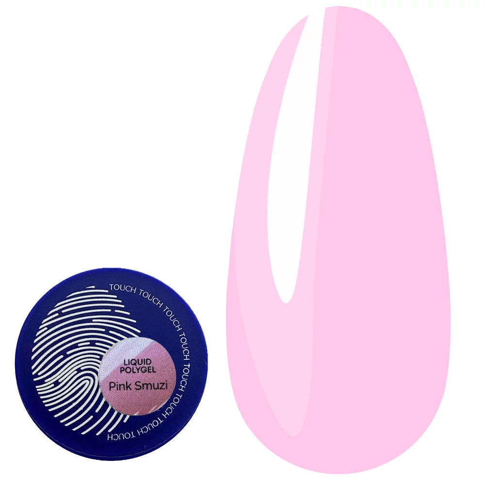 Полигель Touch liquid polygel Pink Smuzi светло-розовый 15 мл (2930000052113) - Фото №1
