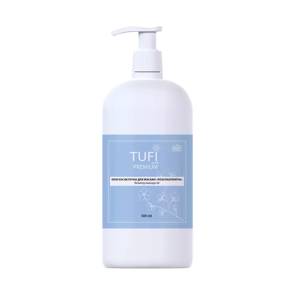 Масло массажное TUFI profi PREMIUM расслабляющее 500 мл (0308699) - Фото №1