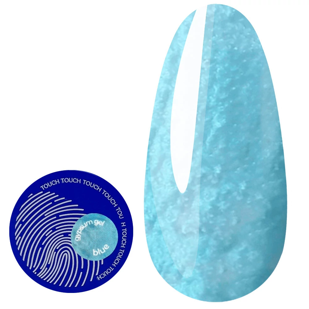 Гель для 3D дизайна Touch Gypsum Gel blue 5 мл (2930000054131) - Фото №1
