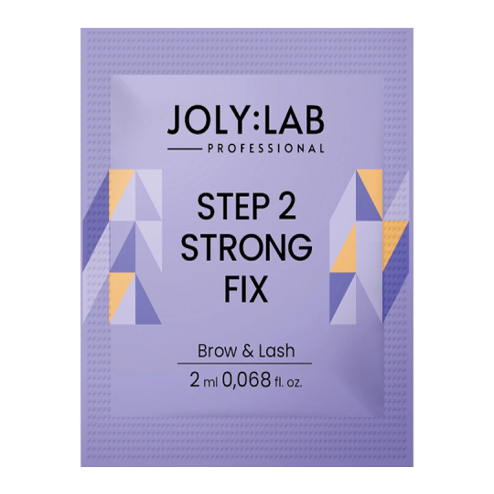 Средство JOLYLAB для ламинирования бровей и ресниц Step 2 Strong 2 мл - Фото №1
