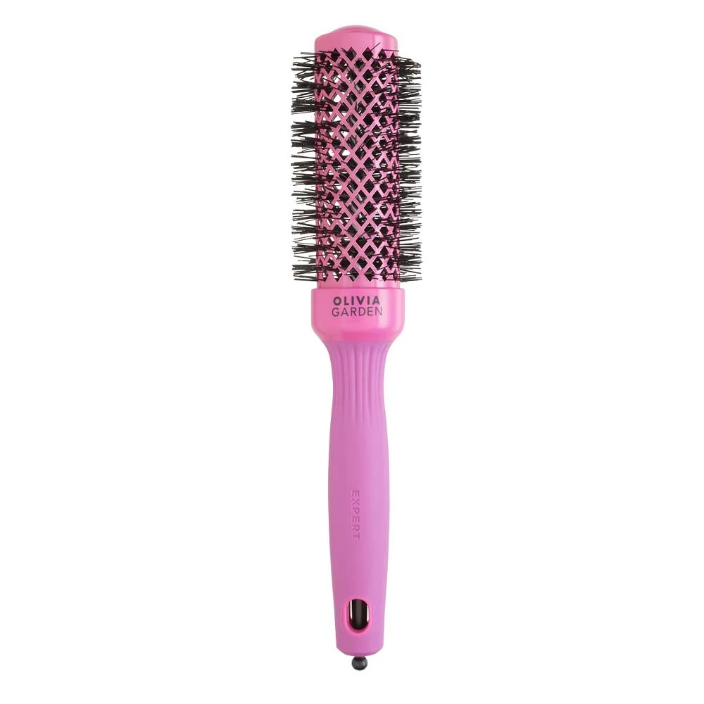 Брашинг OLIVIA GARDEN Expert Blowout Shine Pink 35 мм (OGID2020) - Фото №1