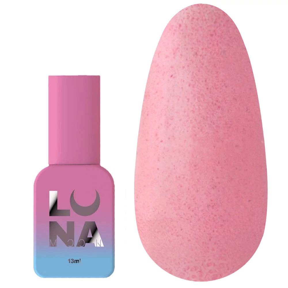 Топ LUNA Matte Sand Peach Pink Non Wipe с эффектом песчаной текстуры розовый персик 13 мл (300-3430) - Фото №1