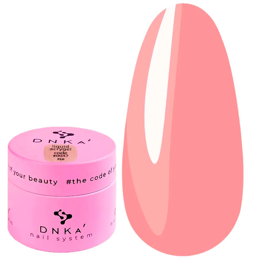 Акрил-гель DNKa Liquid Acrygel №0047 Fiji 15 мл (LAD0047-15) - Фото №1