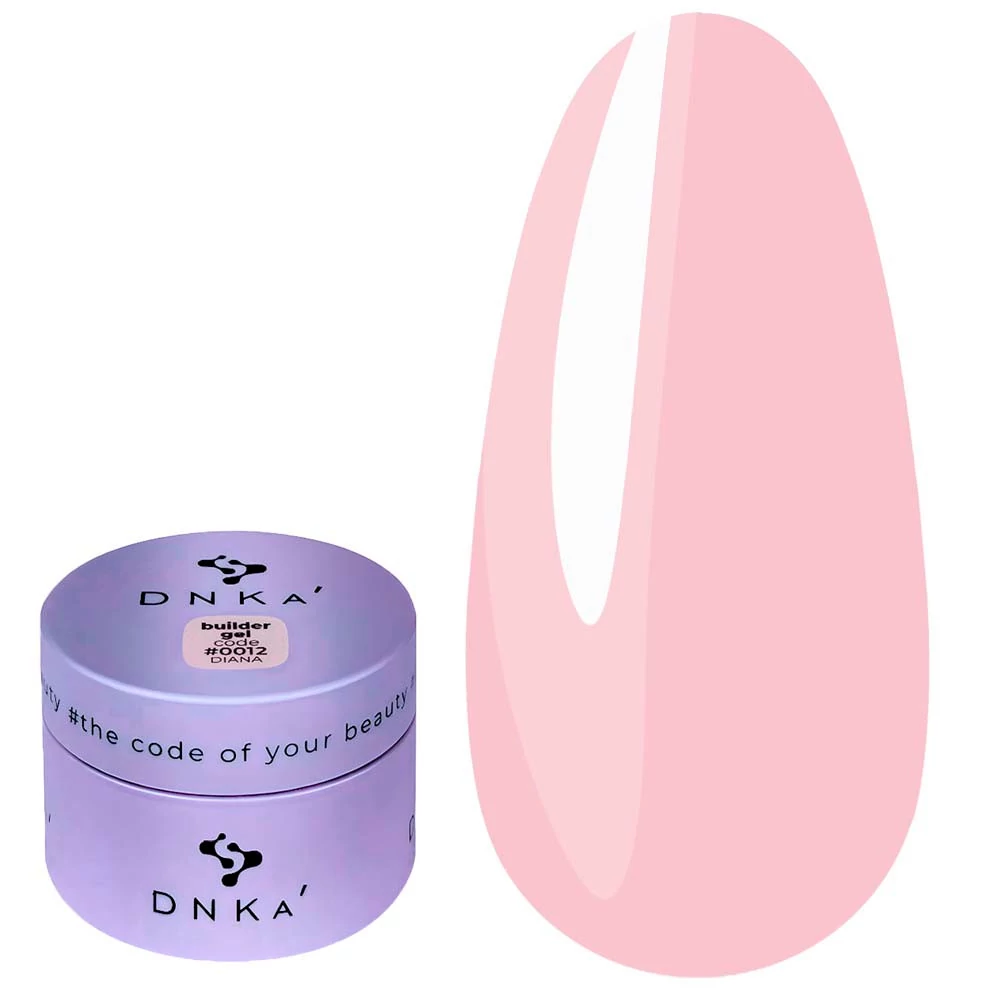 Гель DNKa Builder Gel №0012 Diana 30 мл (BGD0012) - Фото №1