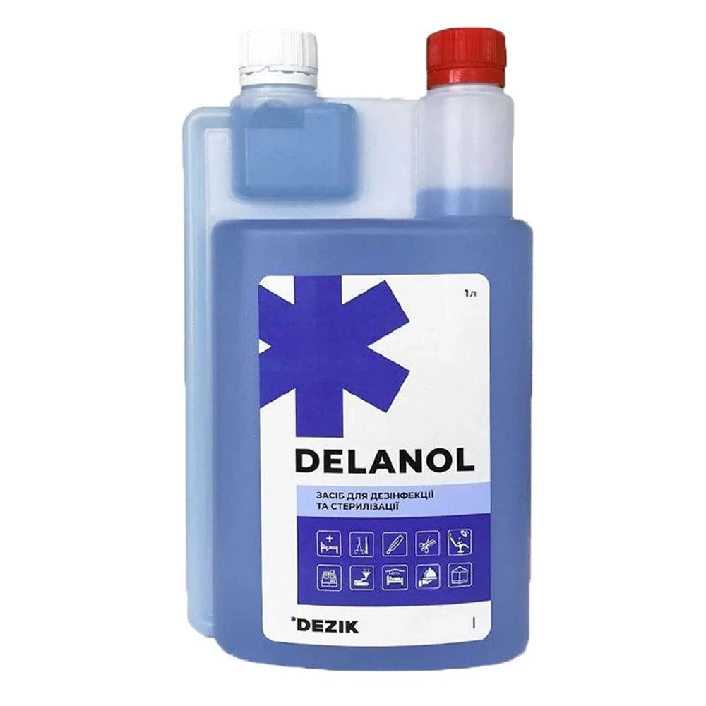 DEZIK Delanol - средство для дезинфекции и стерилизации, 1000 мл
