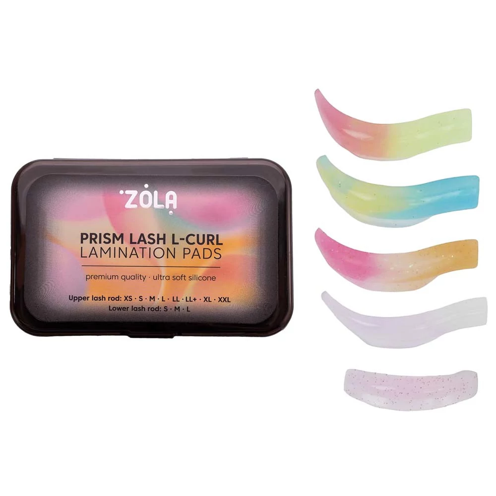Валики ZOLA для ламинирования Prism Lash L-Curl для верхних и нижних ресниц (05539) - Фото №1