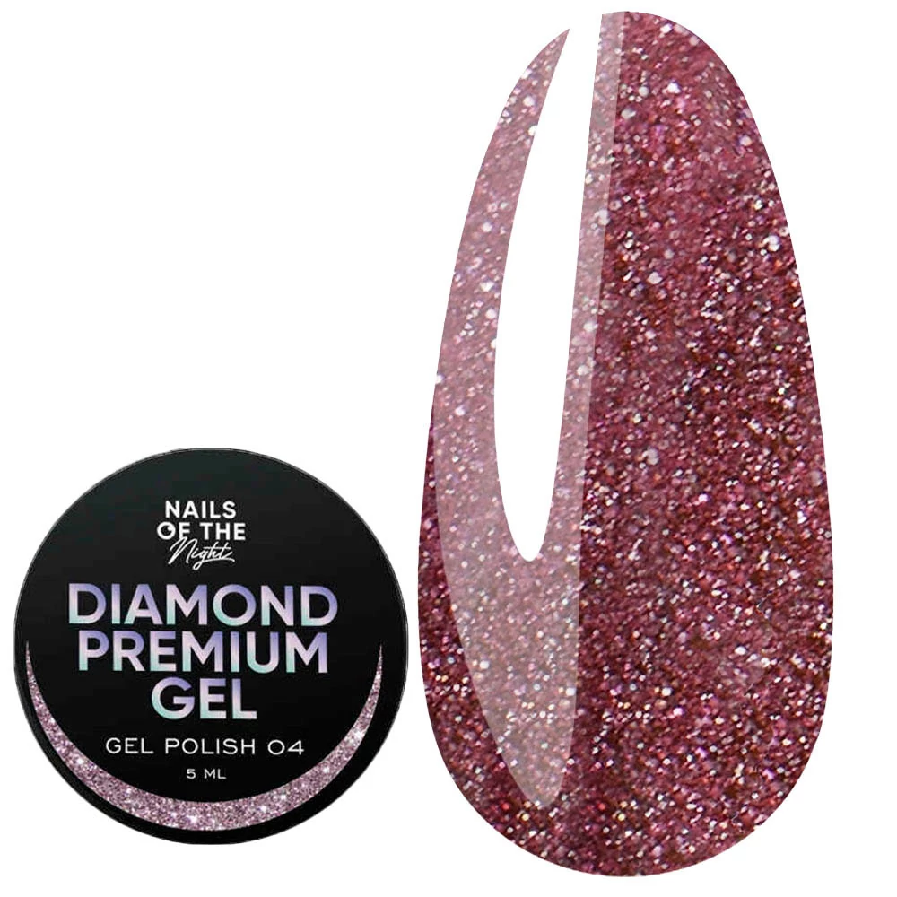 Гель-лак NAILS OF THE NIGHT Diamond Premium №04 5 мл (u0000018354) - Фото №1