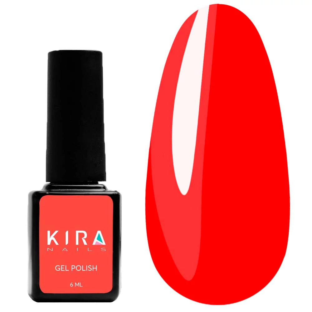 Гель-лак Kira Nails №037 ярко-красный 6 мл (979037) - Фото №1