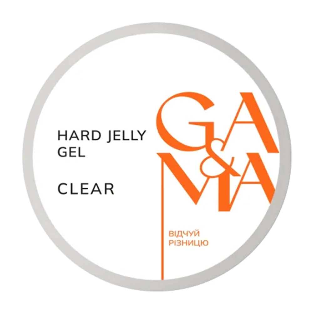 Гель-желе GA&MA Hard Jelly gel clear 30 мл (7702671) - Фото №1