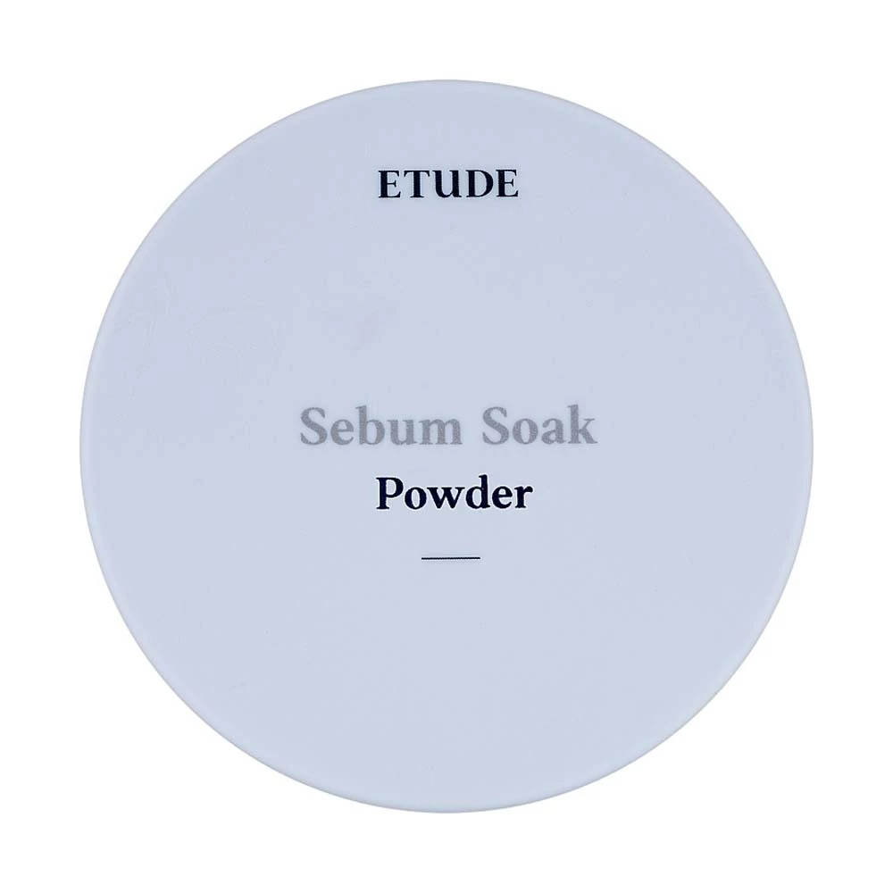 Пудра Etude Sebum для лица минеральная матирующая рассыпчатая Soak Powder 5г - Фото №1