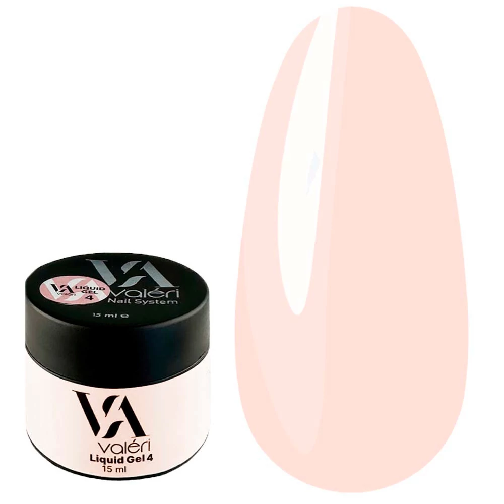 Гель VALERI Liquid Gel №004 15 мл (VLG15-04) - Фото №1