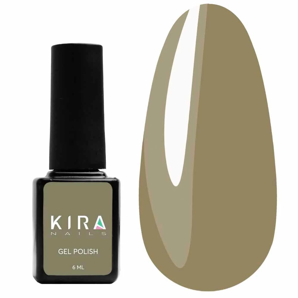 Гель-лак Kira Nails №146 зелено-оливковый 6 мл (979146) - Фото №1