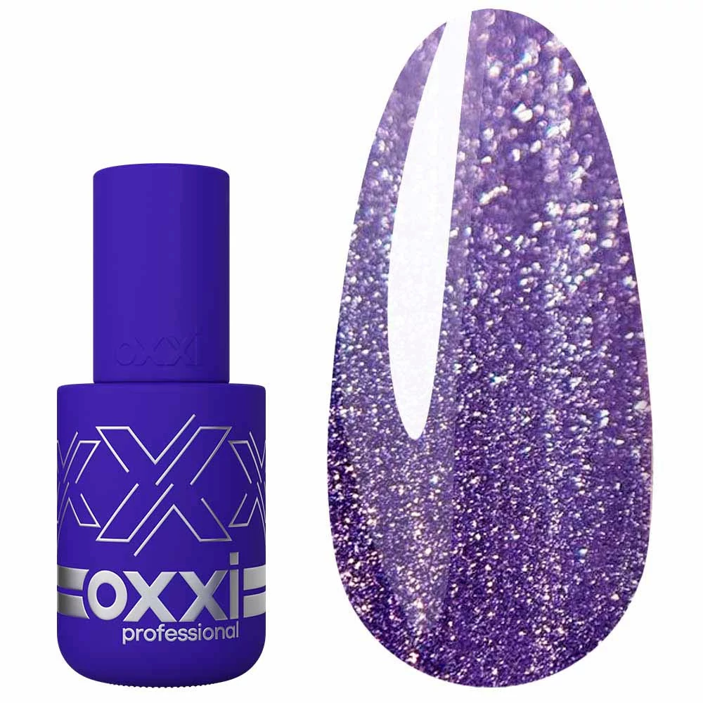 Гель-лак OXXI Crystal Cat №006 фиолетовый 10 мл (000002883) - Фото №1