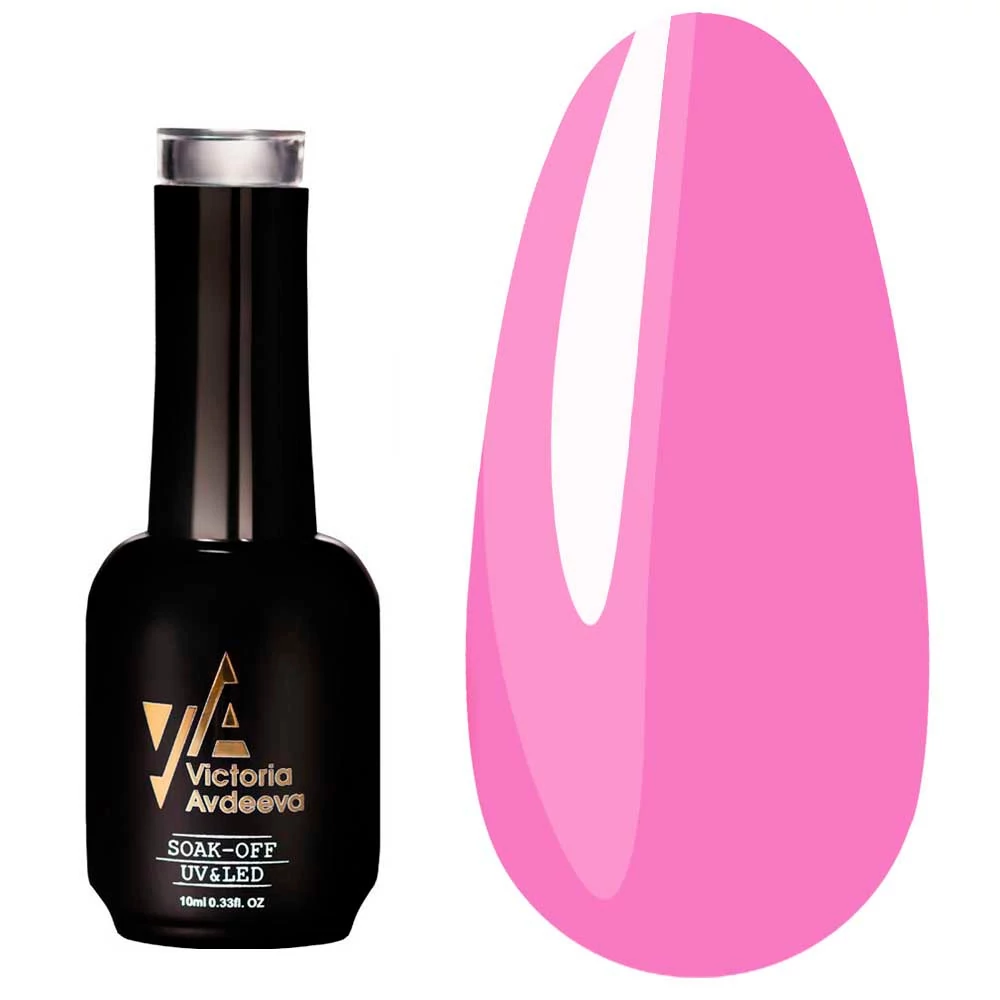 База Victoria Avdeeva Candy Rubber Base №016 ярко-розовый 10 мл (21113581) - Фото №1