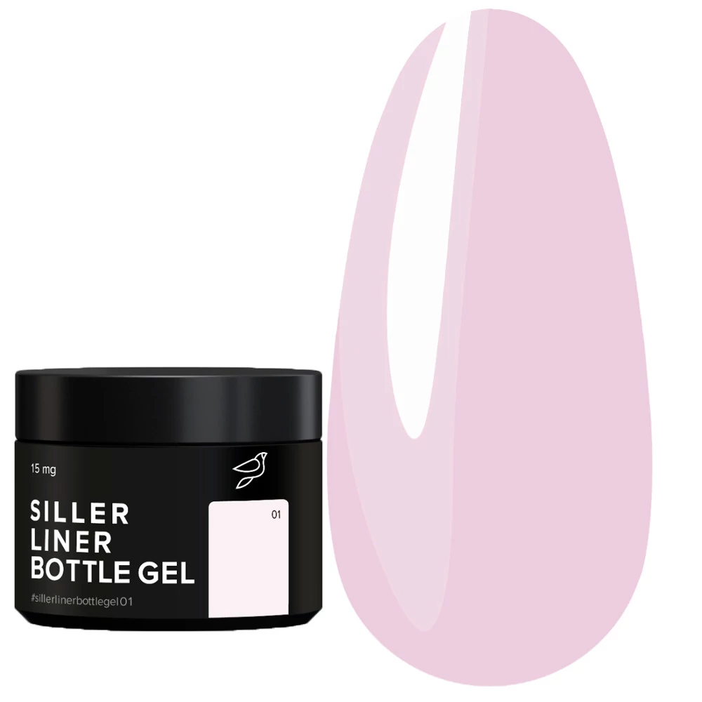 Гель SILLER BOTTLE Liner №01 (банка) 15 мл (НФ-00018409) - Фото №1