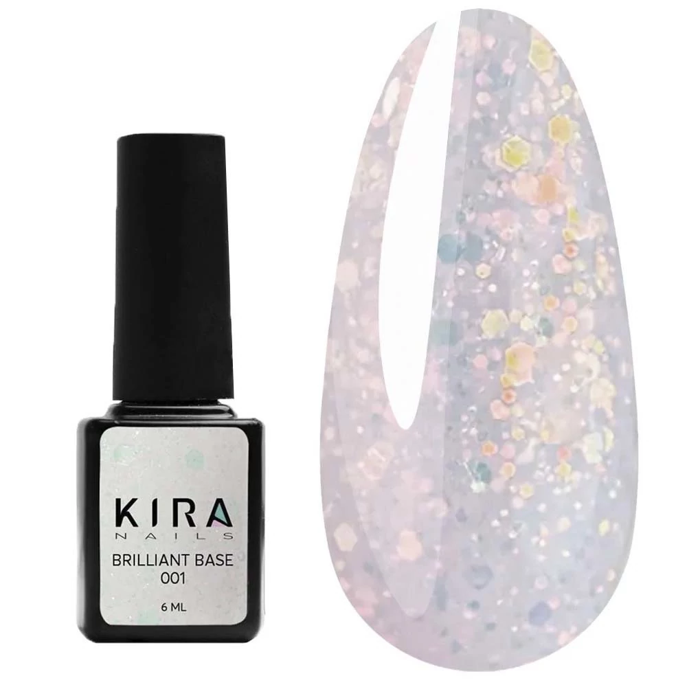 База KIRA Nails Brilliant 001 6 мл (293001) - Фото №1