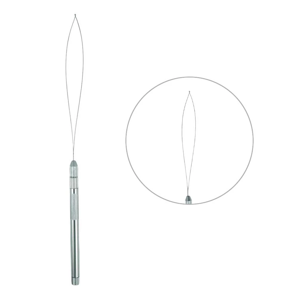 Крючок для наращивания волос алюминиевый Aluminium Hook Needle - Фото №1