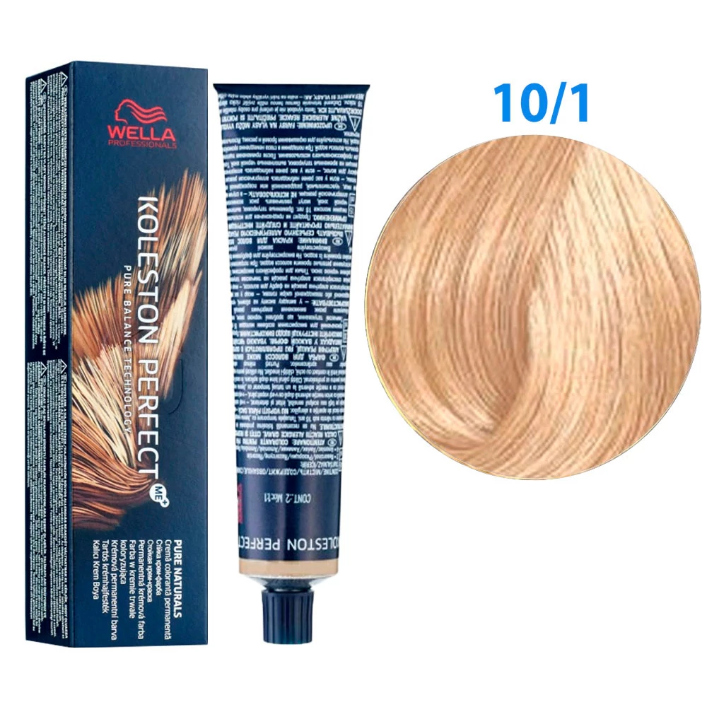 УЦЕНКА! Краска для волос Wella Professionals Koleston Perfect № 10/1 пепельный блонд rich naturals (8005610665290)