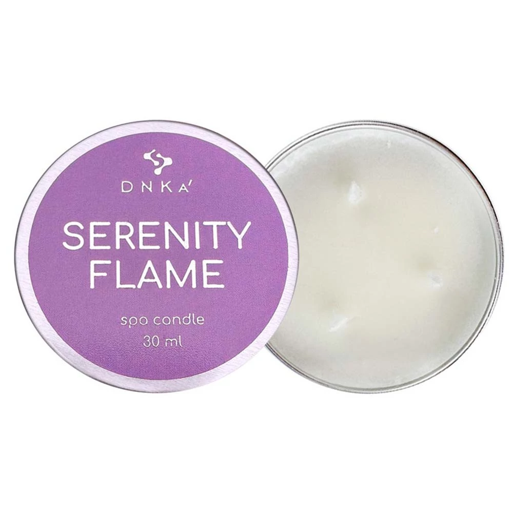 Массажная спа свеча для рук DNKa Serenity Flame 30 мл (SPADNKA-1) - Фото №1
