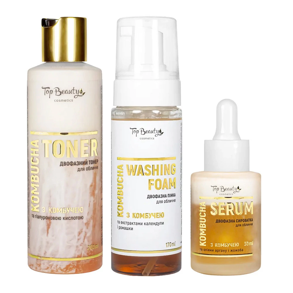 Набор косметики для лица TOP BEAUTY KOMBUCHA