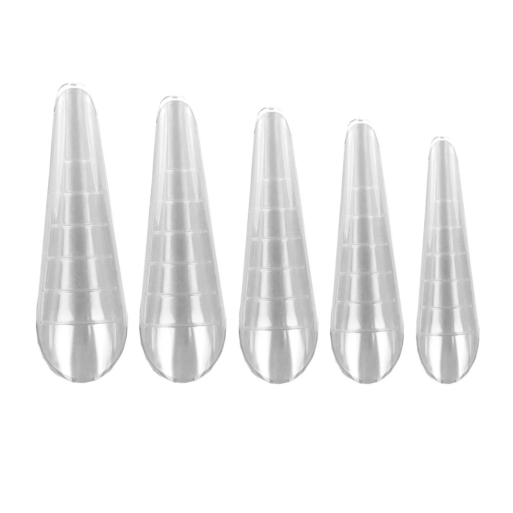 Верхние формы ATICA Plastic Forms (стилет) 120 шт (47700) - Фото №1