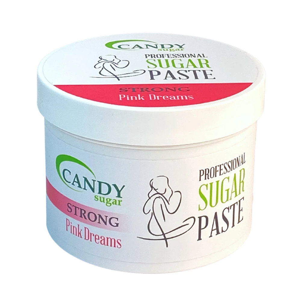 Сахарная паста для шугаринга Candy Pink Dreams STRONG розовая 100 г