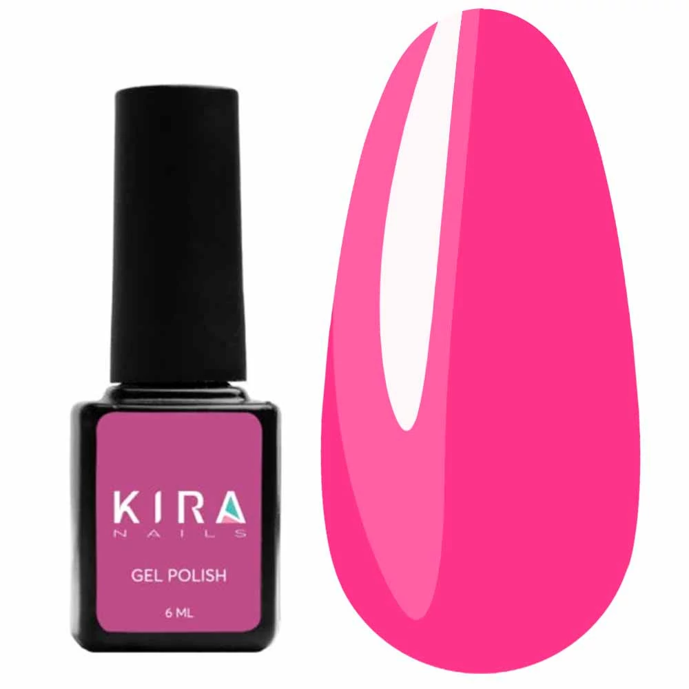Гель-лак Kira Nails №155 темный сиренево-розовый 6 мл (979155) - Фото №1