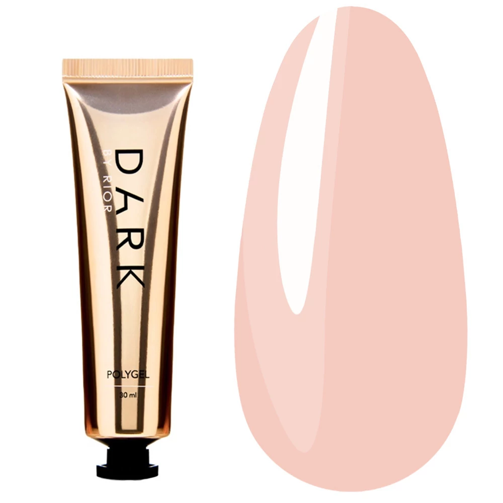Полигель Dark Polygel 5 Natural pink 30 мл (в тюбике) (DPG0530t) - Фото №1