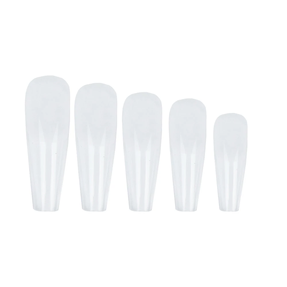 Гелевые типсы Adore XXL Gel Tips coffin 240 шт (5906935704998) - Фото №1