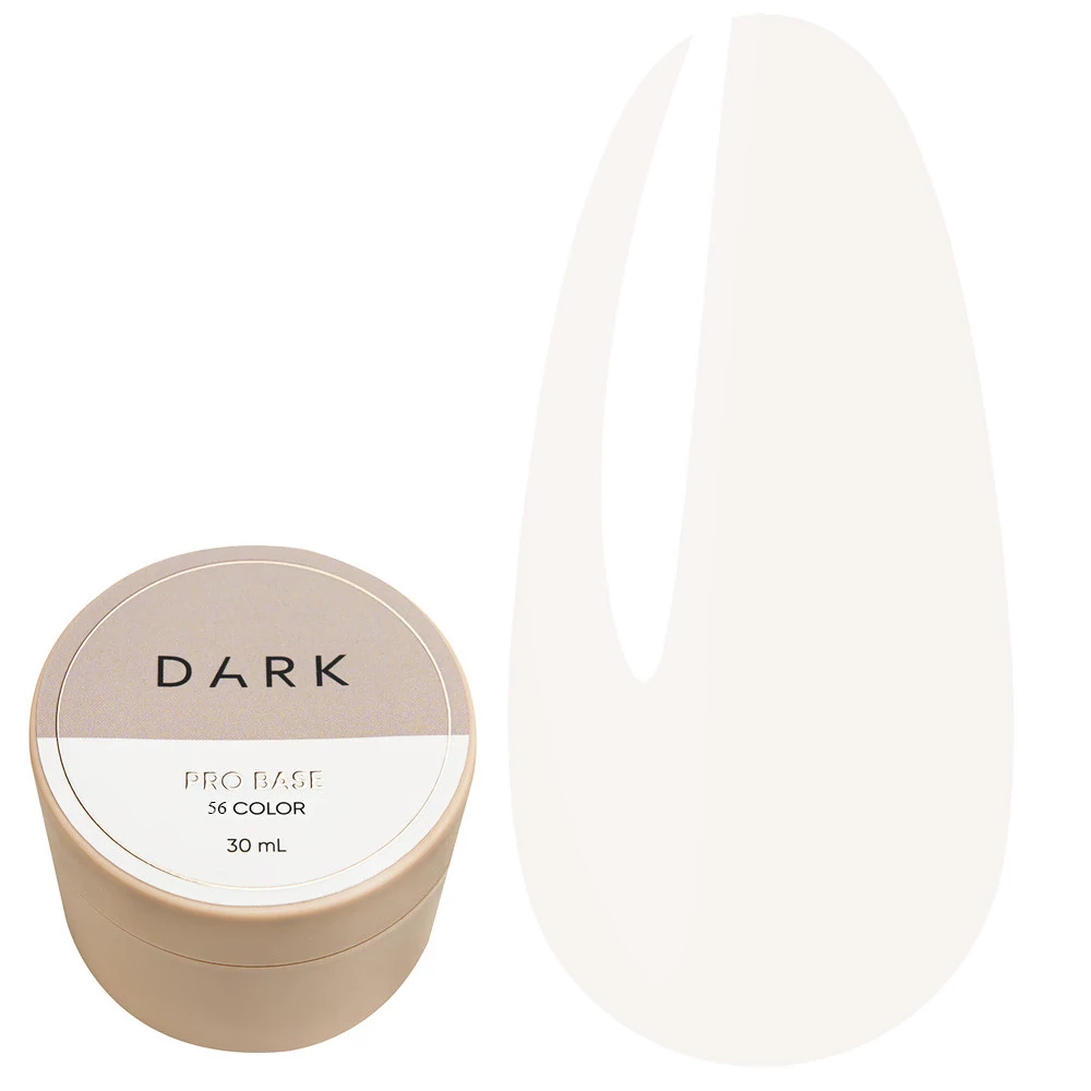 База Dark PRO base 56 камуфлирующая полупрозрачный молочный холодный 30 мл (DPRO5630) - Фото №1