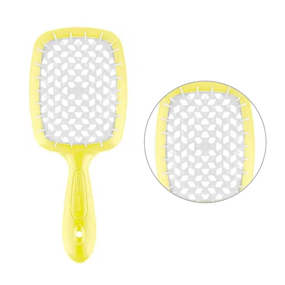 Расческа Janeke Superbrush желтый с белым (93SP226GIA)
