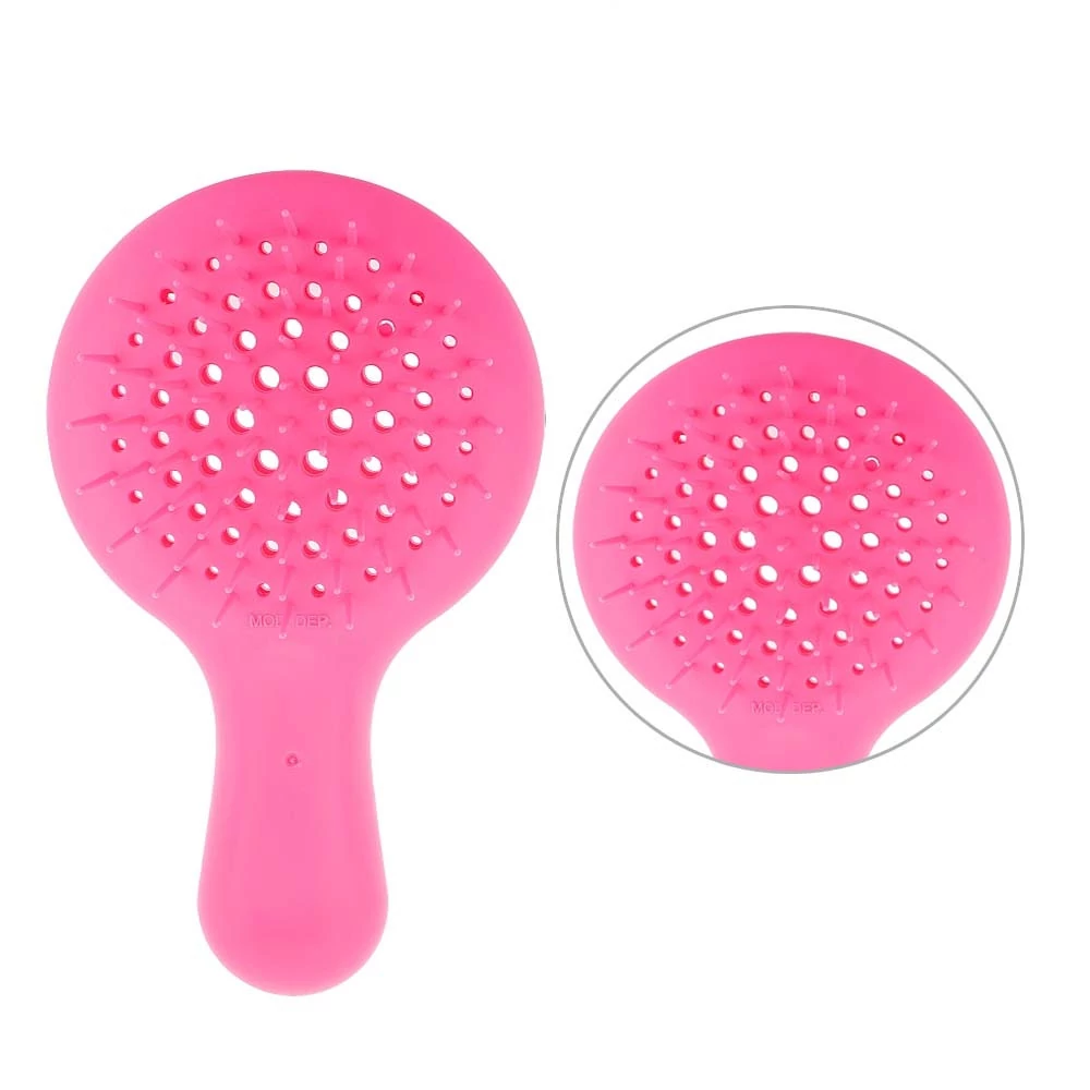 Расческа Janeke Superbrush Mini ярко-розовый